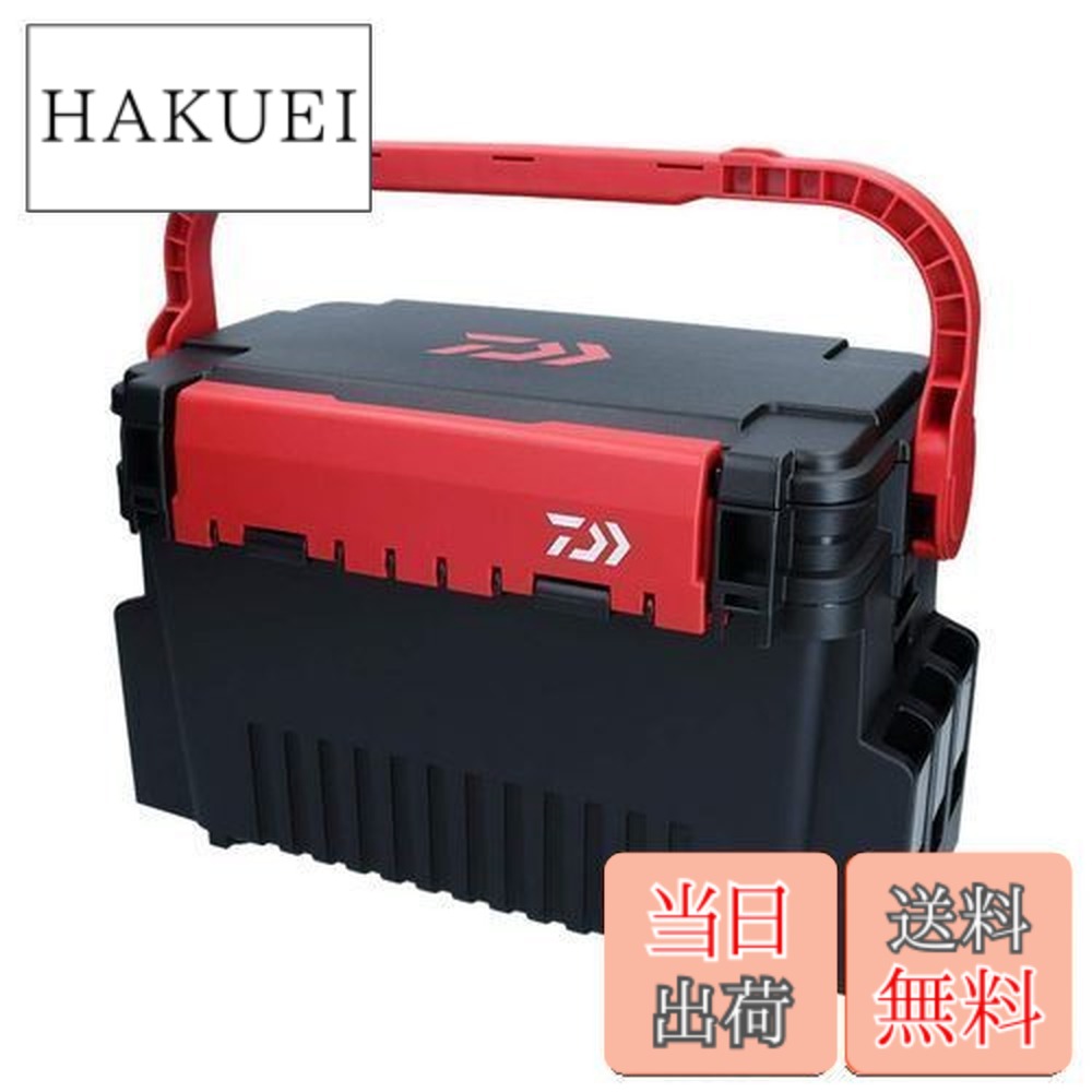 【送料無料】ダイワ(DAIWA) タックルボックス TB4000 ブラック/レッド 釣り ボックス