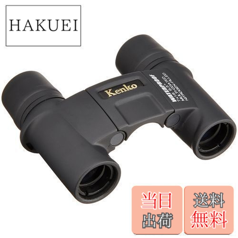 【送料無料】Kenko 双眼鏡 NEW SG New 7x18 DH SGWP ダハプリズム式 7倍 18口径 完全防水 フリーフォーカス FF ブラック BN-101171