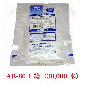 楽天市場】結束バンド インシュロック 大箱 AB250 白 ヘラマンタイトン