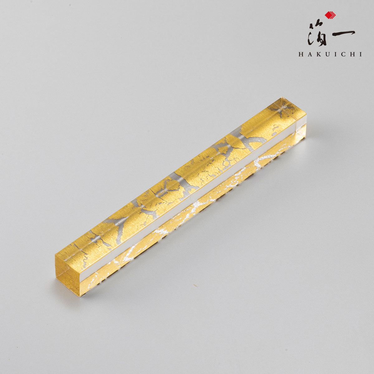 ♦20個まとめ♦ゴールド　クリスタル箸置き　ガラス箸置き　金箸置き 金の箸置き 銀の箸置き 百万石(金)<5個>