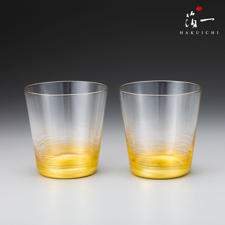 千筋 オールドグラス 2個 金沢金箔の箔一 はくいち ガラス 手作り モダン 和 コーディネート 和食器 ギフト プレゼント 男性 女性 誕生日 入学祝い 定年 昇進 還暦 記念品 海外 土産 父の日 メンズ おしゃれ オリジナル Kanal9tv Com