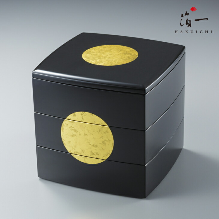 古代箔 三段重(白)