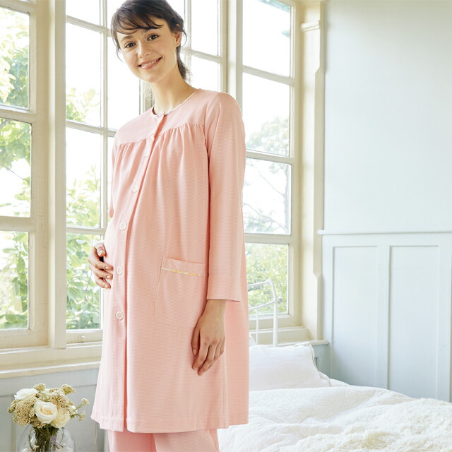 爆安プライス 楽天市場 Lp842 ローラ アシュレイ 住商モンブラン 患者衣 マタニティコート 長袖 女性用 ポケット付き 制菌加工 吸汗 制電 Laura Ashley Montblanc ローラアシュレイ 医療用 レディース レディス 女子 入院準備 妊婦 ママ パジャマ マタニティパジャマ