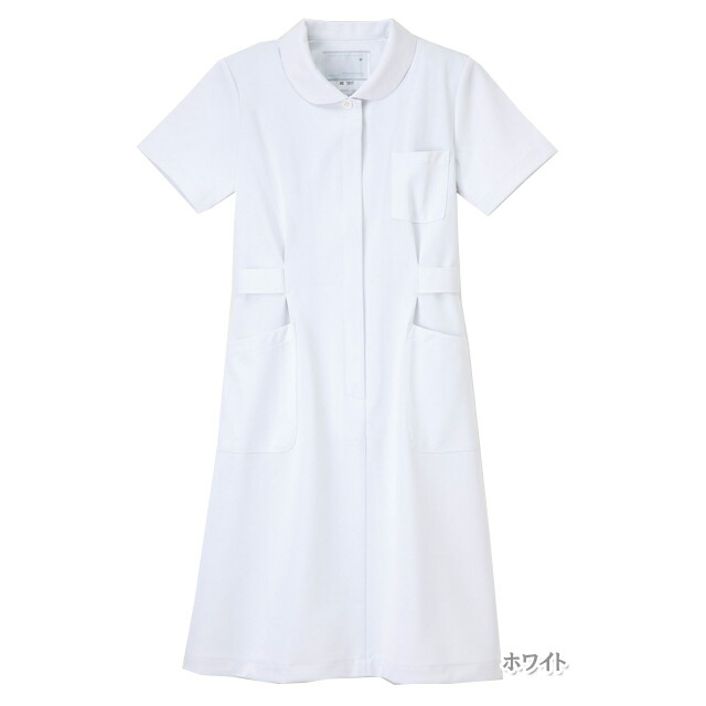 楽天市場 Ho1917 ナガイレーベン ナースウェア ワンピース 女性用 半袖 襟付き 制菌加工 制電 吸水 防汚 透け防止 Nagaileben 医療用 看護師 歯科衛生士 レディース レディス 女子 白衣 ホワイト 白 ピンク ブルー 白衣ネット 楽天市場店