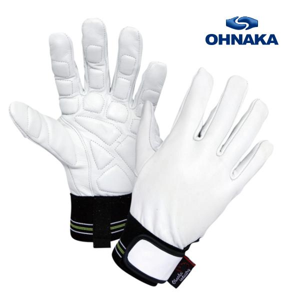 作業手袋 防振手袋 ブルックラー 211 牛革 5双組 大中産業 OHNAKA 14,850円