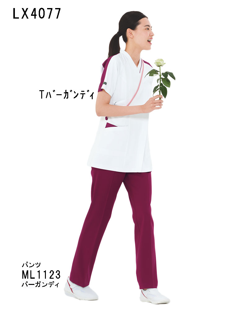 LX4077 ナガイレーベン成人女性スクラブNaway
