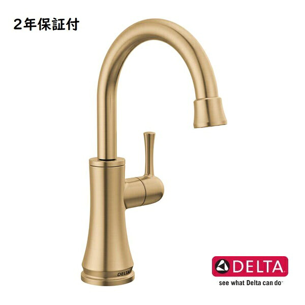 *取寄せ* DELTA 三角州 トランジショナル 勝手もと 水栓 単水栓 浄水器用水栓 三鞭酒ブロンズ 1920-CZ-DST インポート水栓 定まり品 水道の栓 貨物輸送無料