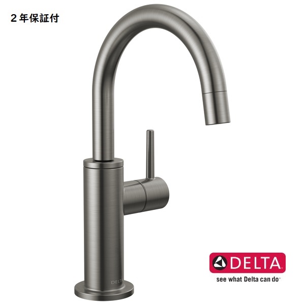*店卸し資産極限点* DELTA 三角洲 現代的 勝手もと 水栓 単水栓 浄水器用水栓 黒いことステンレス鋼 1930-KS-DST インポート水栓 置き目品 水道の栓 貨物輸送無料