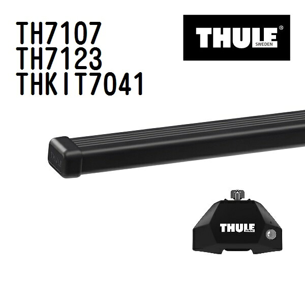 スバル インプレッサ/インプレッサスポーツ 5ドア 型式(GP#) 年式(2011年12月-) THULE(スーリー) ベースキャリアセット TH7107 TH7123 THKIT7041