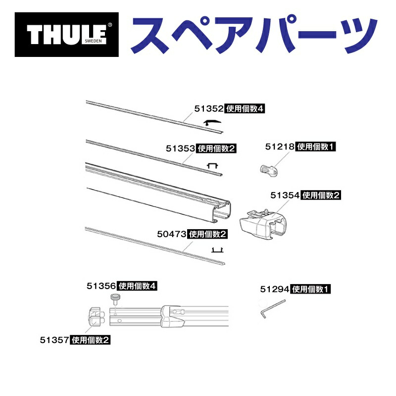 楽天市場】THULE(スーリー) カーキャリア スペアパーツ レンチ