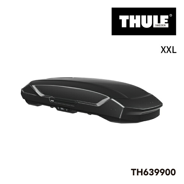 マラソンP5倍 THULE(スーリー) ルーフボックス 590リットル MOTION 3 XXL グロスブラック TH639900