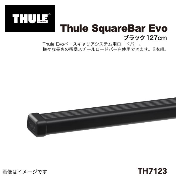 売り込み THULE スーリー ベースキャリア スチールスクエアバー2本