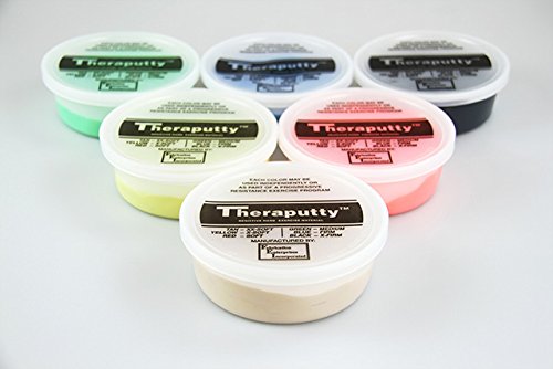 CanDo セラパテ【6oz ダブルサイズ - 全6色セット】 トレーニング用シリコンパテ【正規品 - ディーラー出品】|はくらいず