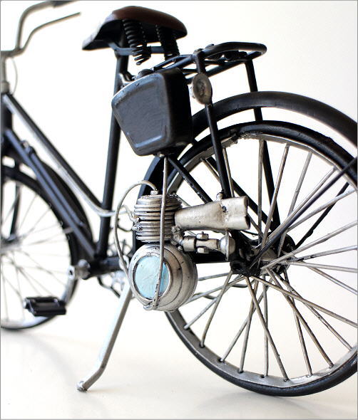 市場 アンティーク 置物 アメリカ雑貨 おしゃれ レトロ アイアン ブリキのおもちゃ 鉄 インテリアオブジェ クラシック 自転車 アメリカン雑貨