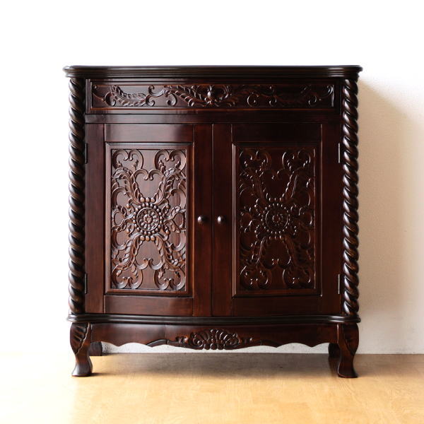 楽天市場】マホガニー 無垢材 本棚 飾り棚 天然木 木製 ディスプレイ