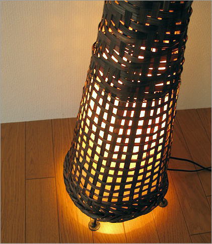 floor tall lamp ethnic bali sustainable healing wind stylish circle resort stand indoor lighting interior living light hakusan rakuten points