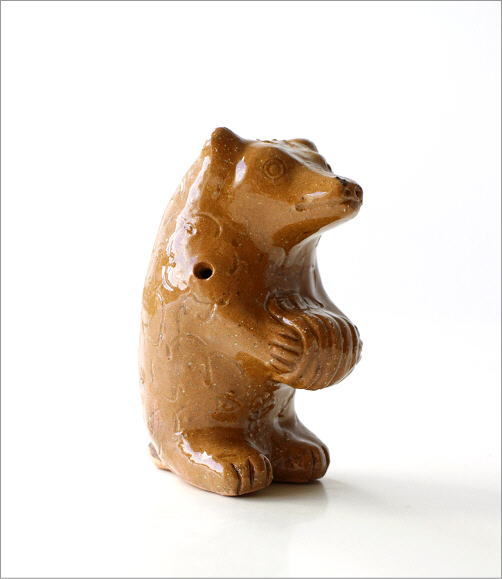 楽天市場 クマ 置物 熊 オブジェ インテリア 陶器 焼き物 陶器のくまの置物 ギギｌｉｖｉｎｇ