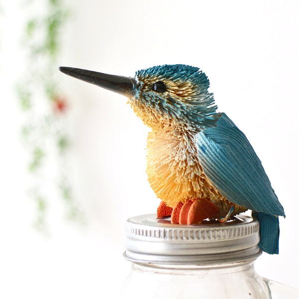 楽天市場】カワセミ オーナメント ガーデンオーナメント 置物 かわせみ