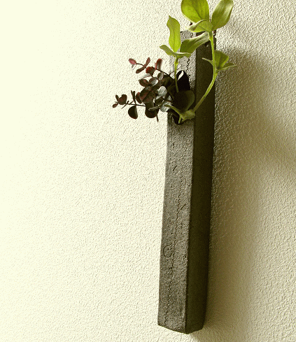 Hakusan Wall Vase Vases Pottery Bud Shin Raku Made In Wall Vase Vases Pottery Bud Shin Raku Made In An Corner Submitted Charcoal Hanging