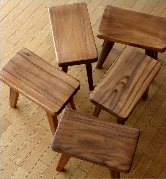 【楽天市場】ウッドスツール 無垢 木製スツール 木製椅子 玄関椅子 いす 天然木スツール デザインチェアー シンプル モダン コンパクト