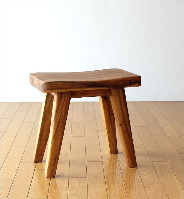 【楽天市場】ウッドスツール 無垢 木製スツール 木製椅子 玄関椅子 いす 天然木スツール デザインチェアー シンプル モダン コンパクト