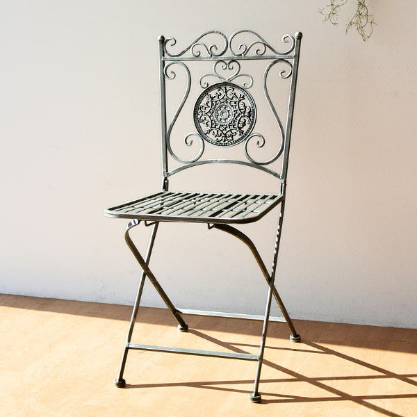 楽天市場】西洋ガーデン アイアンチェア ガーデンチェア アイアン