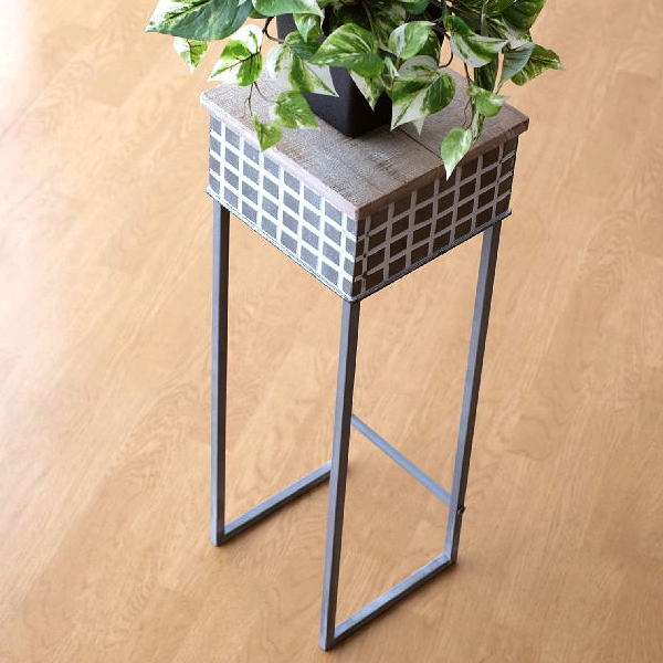 楽天市場】花台 アイアン おしゃれ 大理石 玄関 フラワースタンド