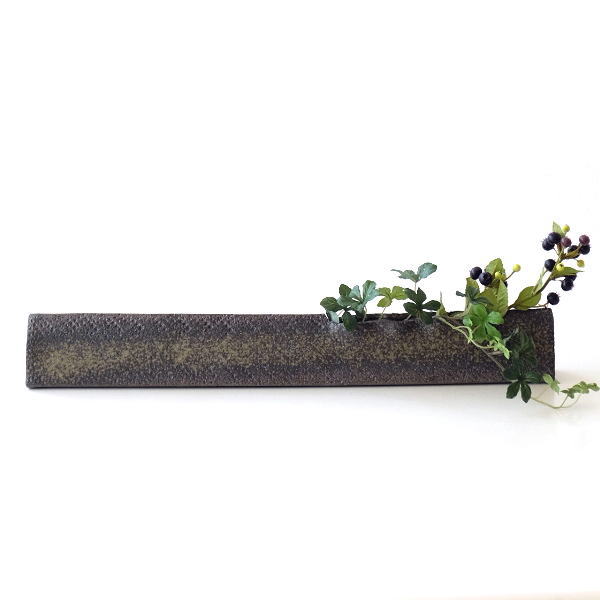 【花入13】古瀬戸　一輪挿し　高さ25㎝ 花瓶 陶器 一輪挿し 瀬戸焼 花器 フラワーベース おしゃれ 和風