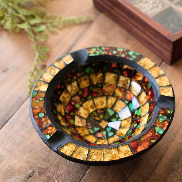 楽天市場】灰皿 おしゃれ 卓上 カラフル デザイン レトロ アンティーク