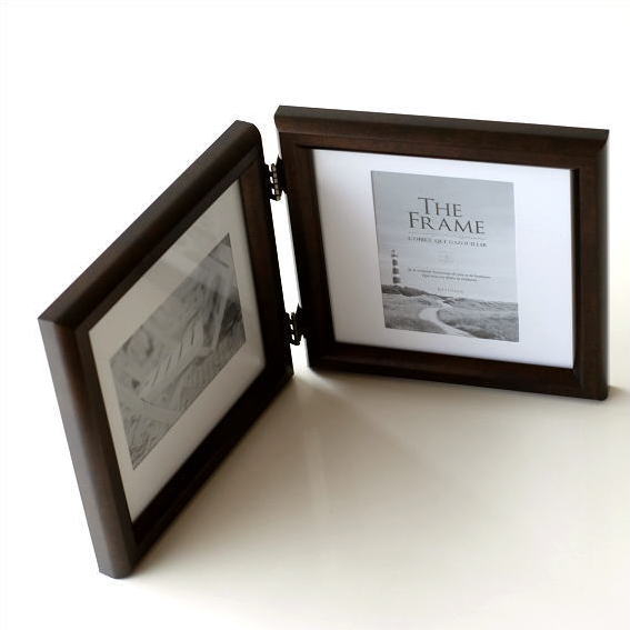 楽天市場】フォトフレーム 2面 2枚 写真立て おしゃれ 卓上