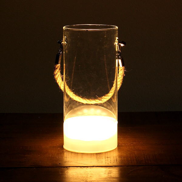楽天市場】花瓶 おしゃれ ガラス フラワーベース LED ライト 透明 