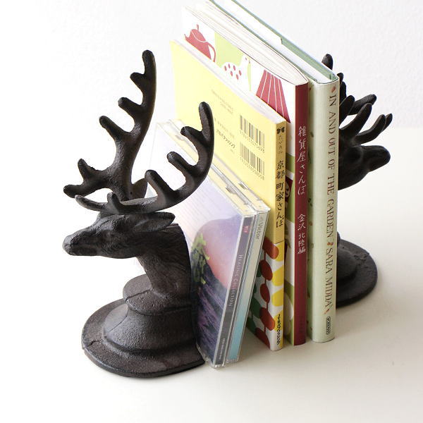 アンティーク　ブックスライダー／ブックエンド／拡張式本立て 楽天市場】本立てブックエンドアイアンブックスタンドおしゃれ