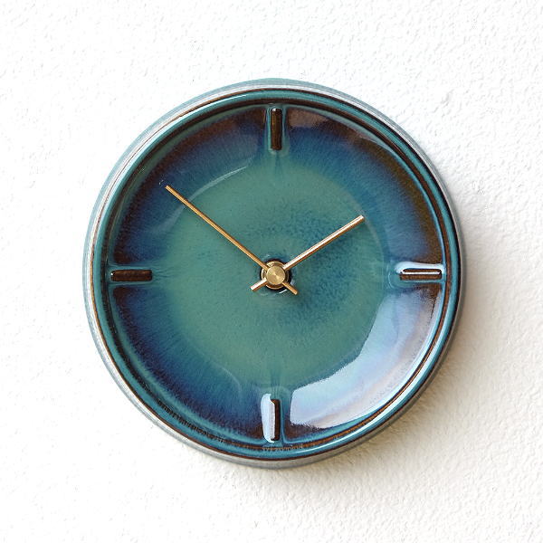 楽天市場】置き時計 おしゃれ アナログ 陶器 かわいい シンプル 美濃焼 