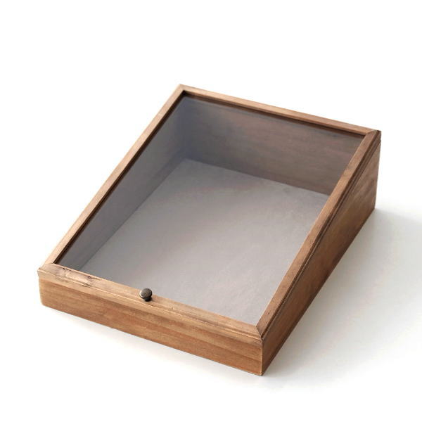 楽天市場】コレクションボックス 木製 おしゃれ ナチュラル シャビー