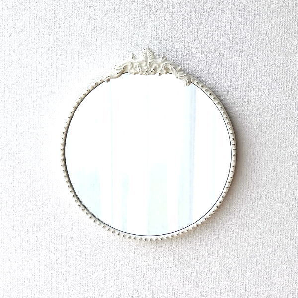 楽天市場 鏡 壁掛けミラー おしゃれ ウォールミラー シンプル ヴィンテージ風 アンティーク スタイリッシュ 丸い 丸型 円形 サークル レトロなアイアンラウンドミラー ギギｌｉｖｉｎｇ
