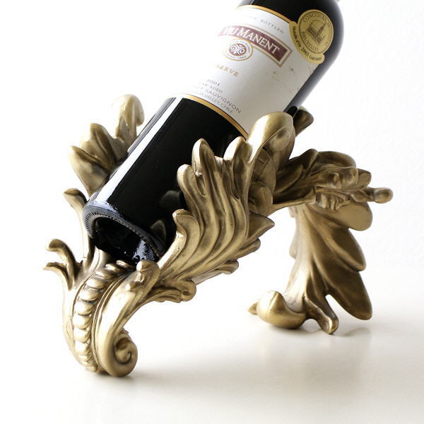 人気ブランドを ワインホルダー ワインスタンド ワインラック おしゃれ レトロ アンティーク 収納 ラグジュアリー 1本 卓上 バロック ワインホルダー 最新な Css Edu Om