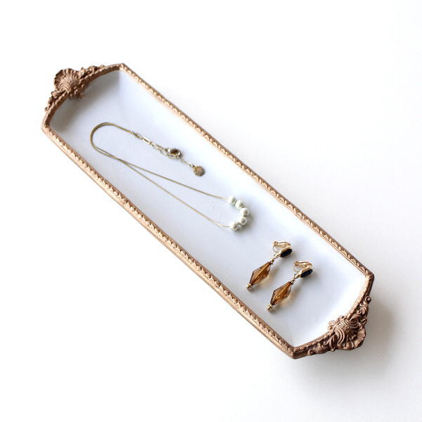 楽天市場】トレー トレイ アクセサリートレイ おしゃれ アンティーク調