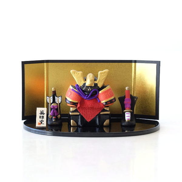 新品未使用　九谷焼　五月人形兜端午の節句子どもの日陶器置物オブジェインテリア飾り 楽天市場】兜 兜飾り 五月人形 コンパクト 陶器 おしゃれ 置物