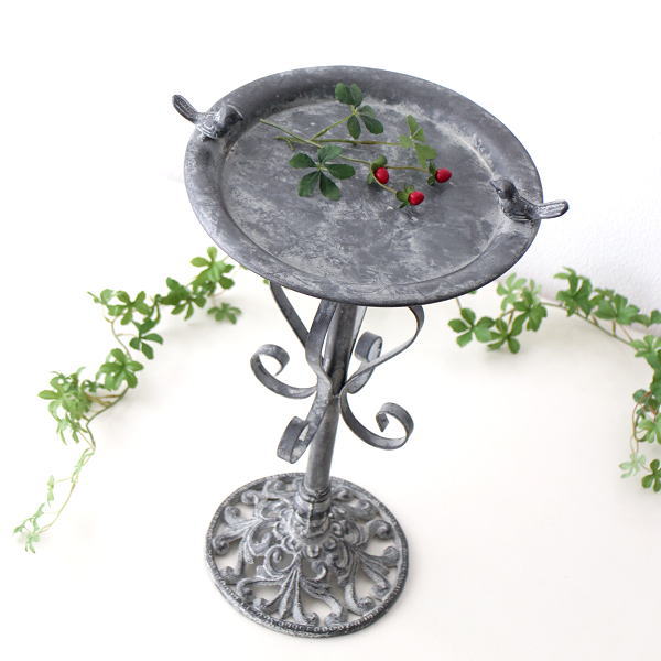 楽天市場】バードフィーダー おしゃれ 壁掛け アイアン バードバス