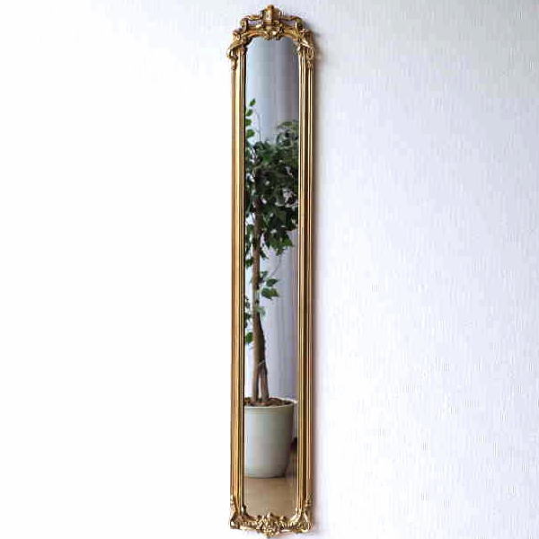 楽天市場】鏡 壁掛けミラー オーバル 楕円形 アンティークゴールド