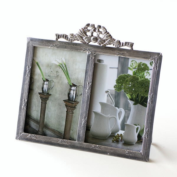 写真立てアンティーク フォトフレーム155x185 フォトフレーム 写真立て ブラック写真立て 黒写真立て アンティーク風