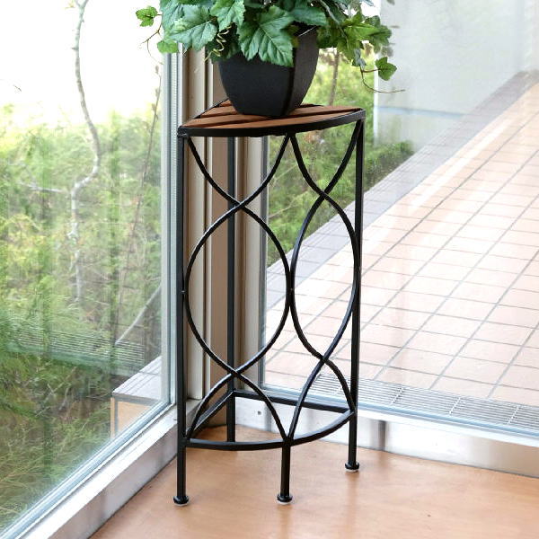 楽天市場】花台 アイアン おしゃれ 大理石 玄関 フラワースタンド