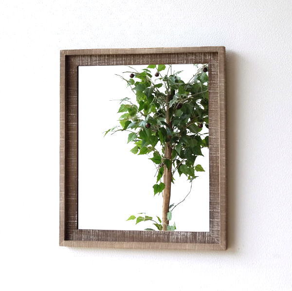 楽天市場】鏡 壁掛け 木製 おしゃれ 幅60cm 高さ80cm チーク材 ウッド