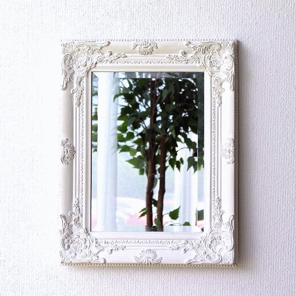 楽天市場】壁掛けミラー 鏡 ウォールミラー おしゃれ アンティーク調