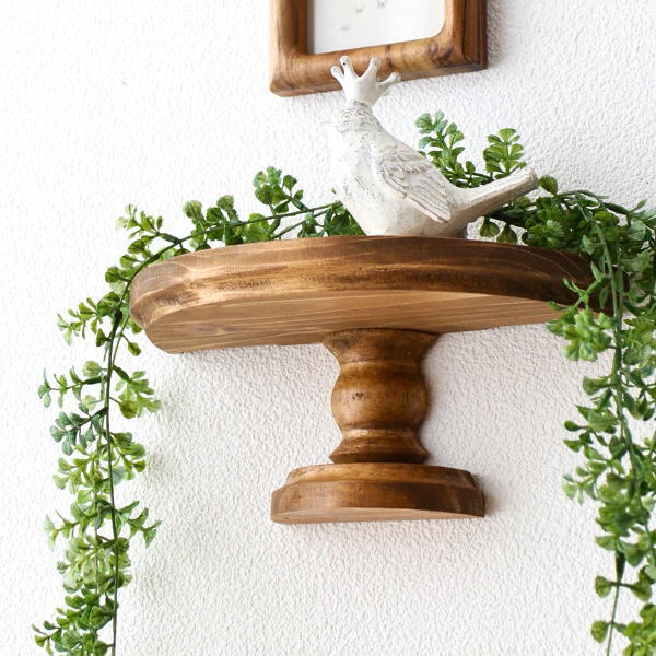 英国アンティーク木製ウォールキャビネット/壁掛けシェルフ/飾り棚(88-109) 英国アンティーク木製ウォールキャビネット/壁掛けシェルフ