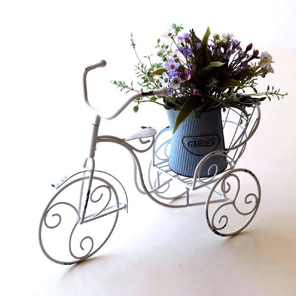 楽天市場】ミニチェア おしゃれ アイアン 花台 置物 オブジェ レトロ