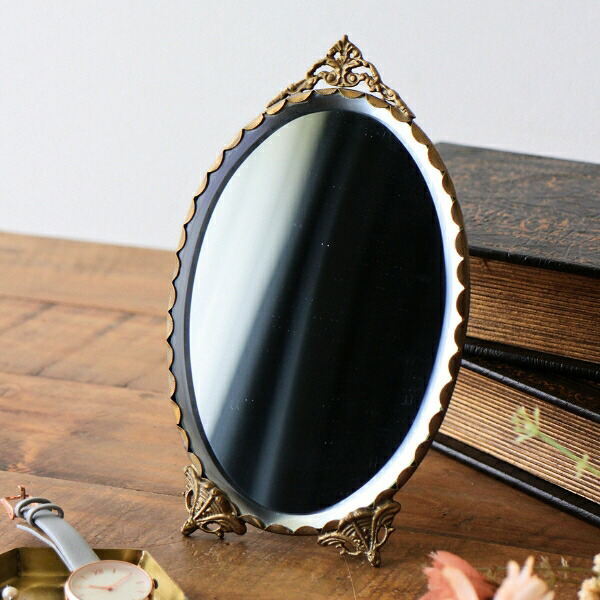 楽天市場】鏡 壁掛けミラー おしゃれ 真鍮 アンティーク レトロ