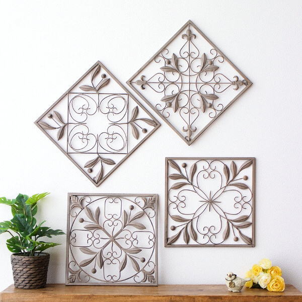 楽天市場】壁飾り おしゃれ リース 玄関 壁掛け かわいい アンティーク