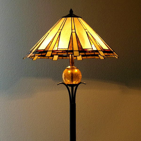 楽天市場】ステンドグラス ランプ 照明 ランプスタンド テーブルランプ