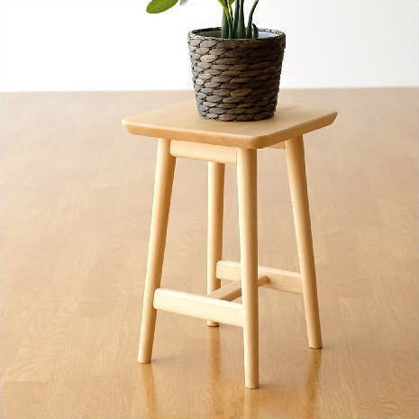 楽天市場】花台 フラワースタンド 木製 天然木 サイドテーブル 